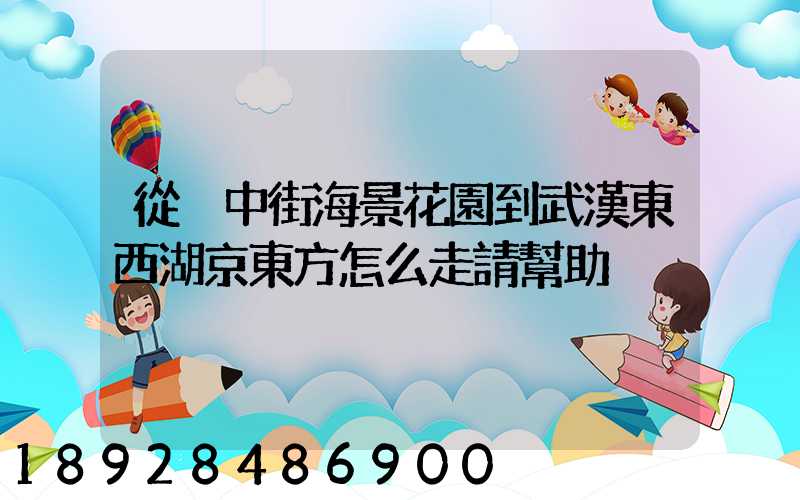從吳中街海景花園到武漢東西湖京東方怎么走請幫助