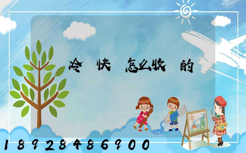 順豐冷鏈快遞怎么收費的