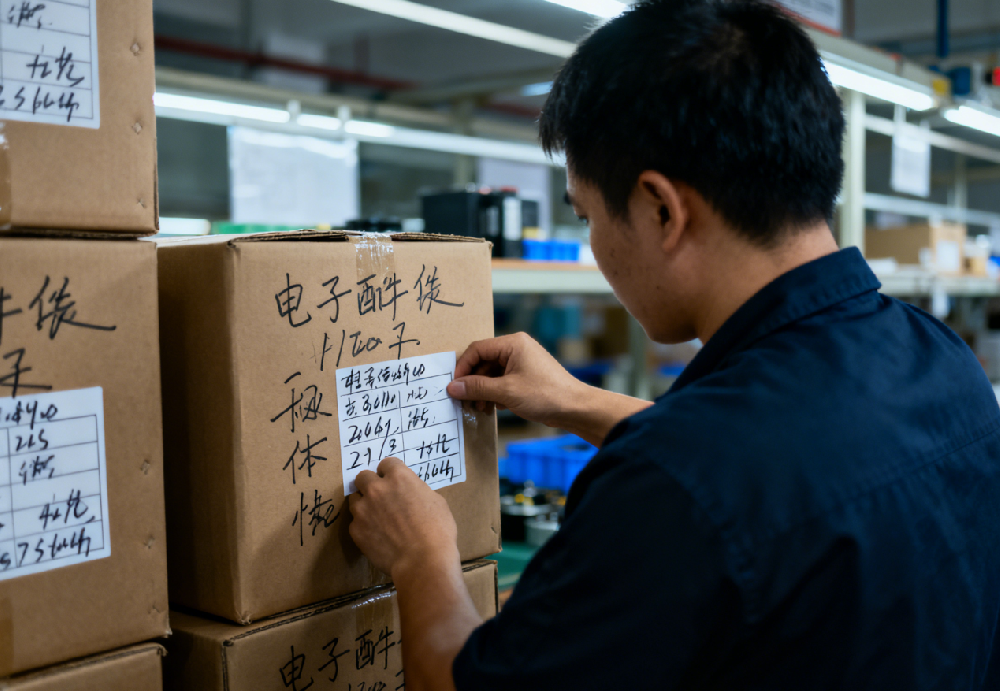 嘜頭手寫模糊 + 信息不符，電子配件空運美國被扣？英誠物流 3 步快速放行